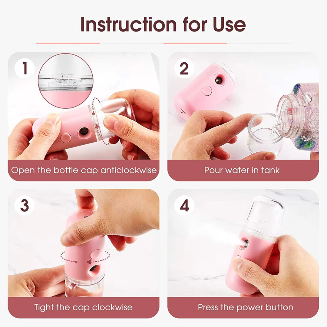 Portable Mini Face Steamer