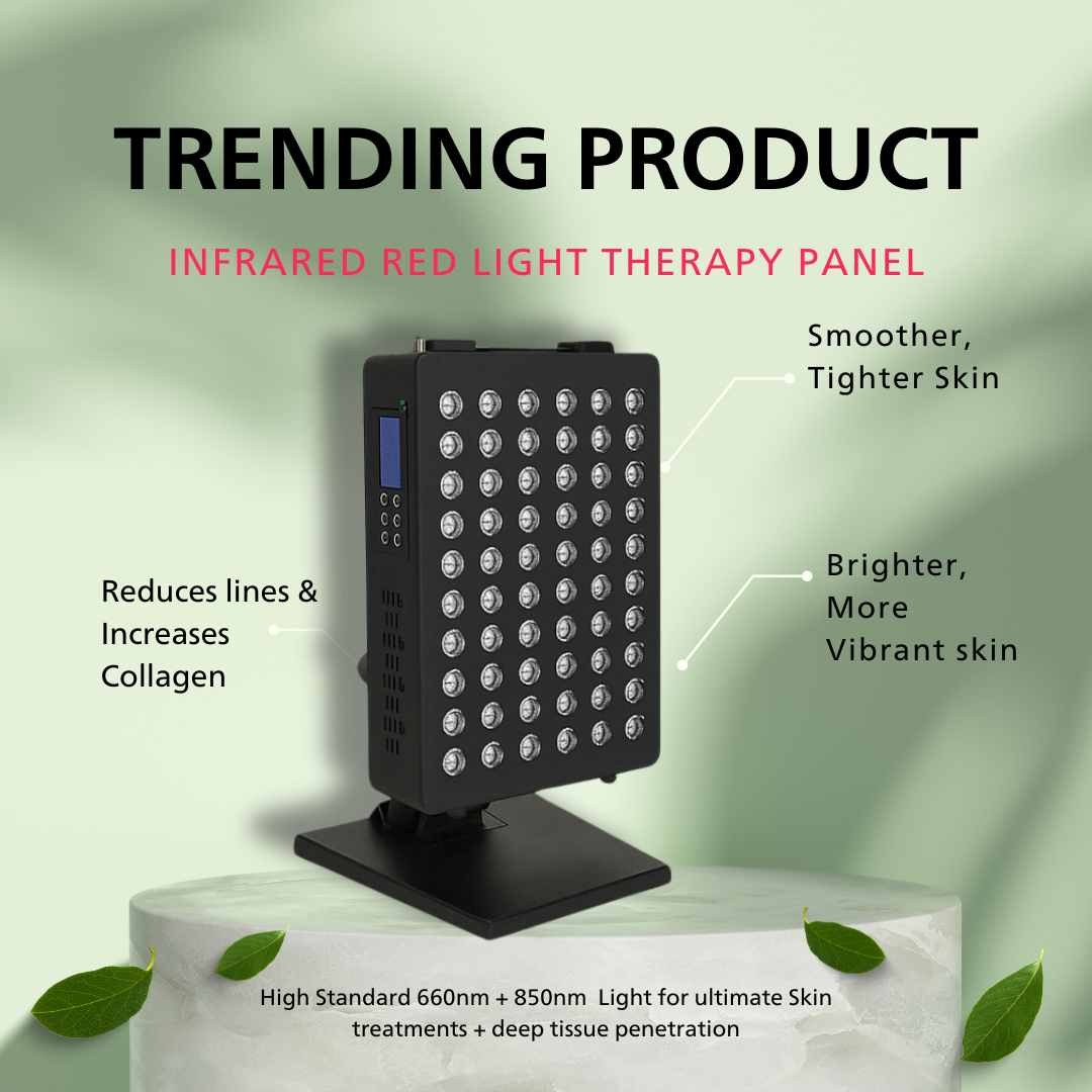 LED Red Light Infrared Therapy At Home Standing Panel
