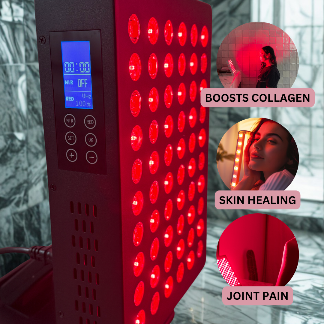 LED Red Light Infrared Therapy At Home Standing Panel