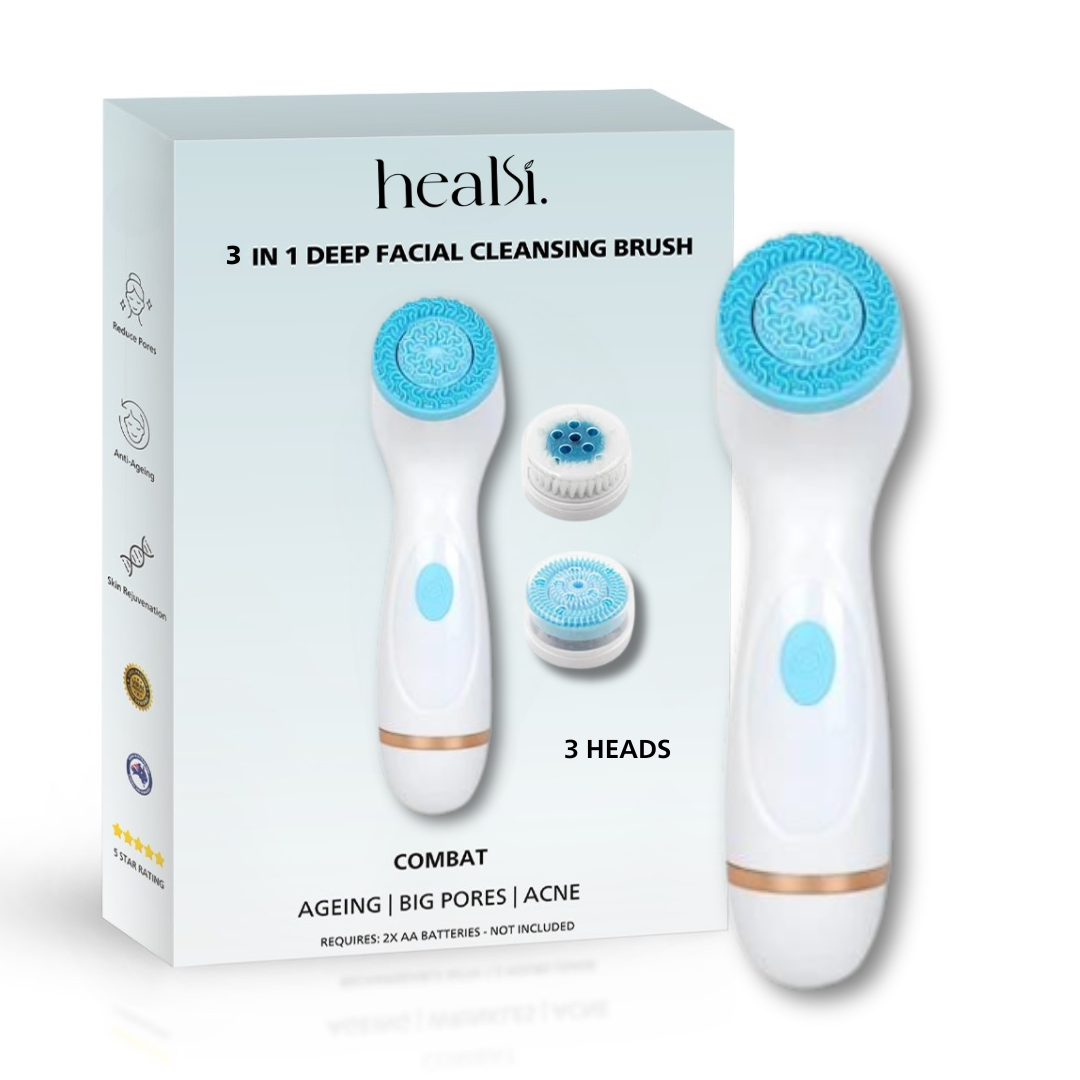 3 in 1 Deep Facial Sonic Cleansing Brush