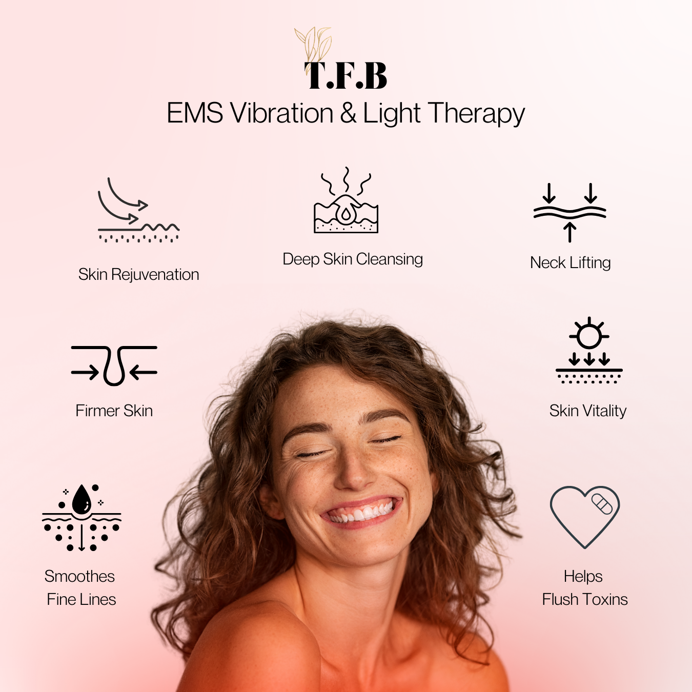 Red Light Photon EMS Face Massager - Tox Free Beauty