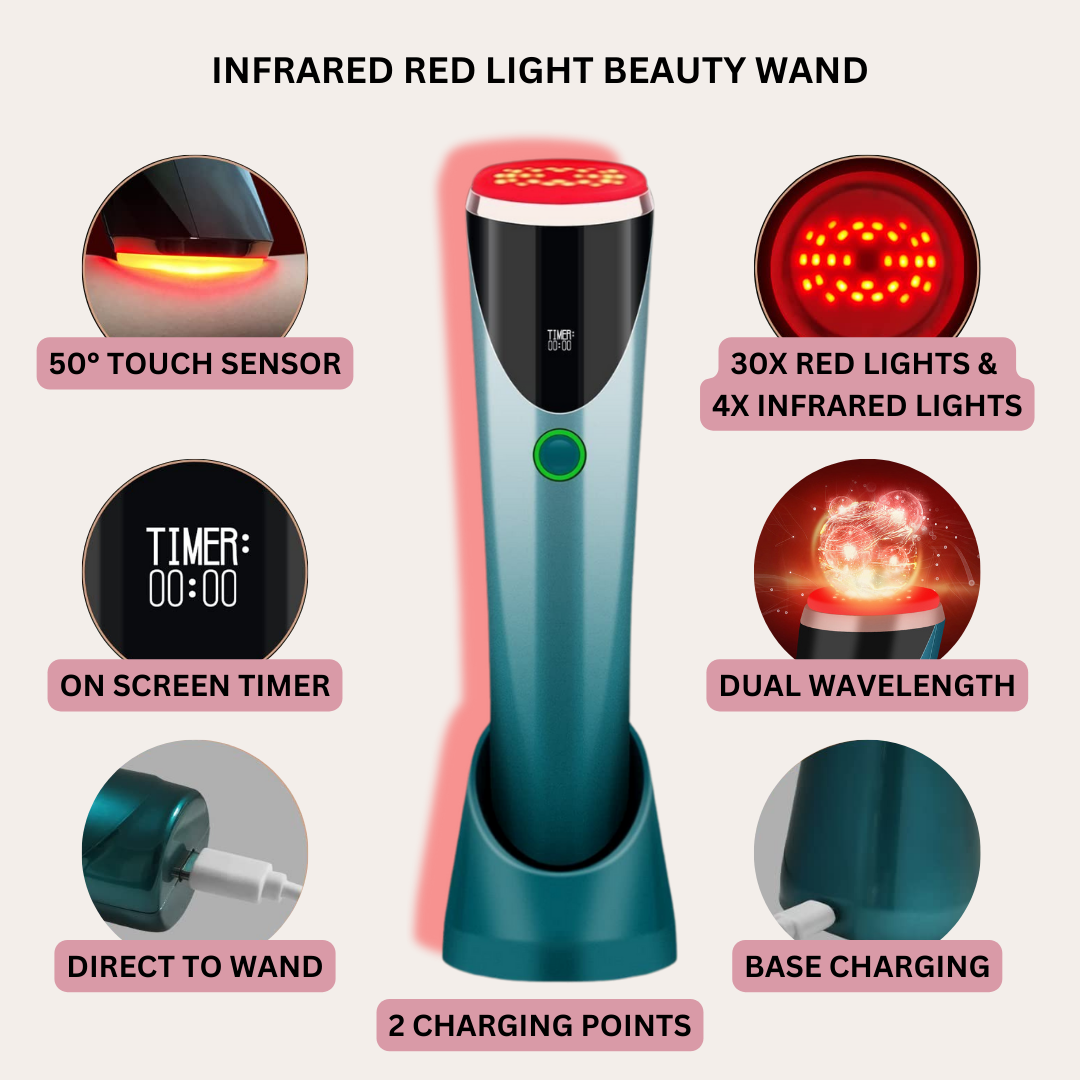 Infrared Red Light Beauty Wand