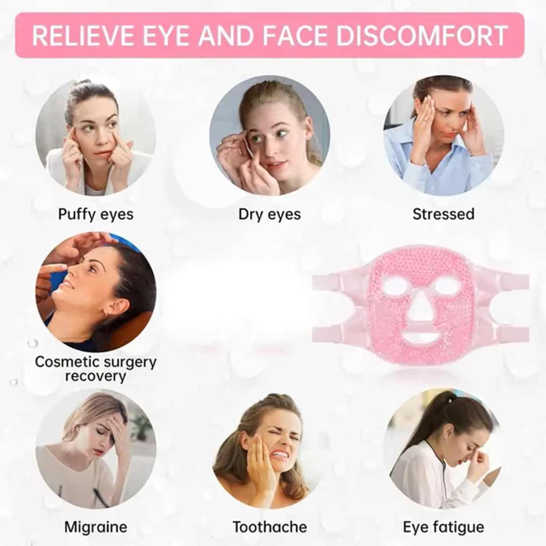 Face De-puffing Gel Mask