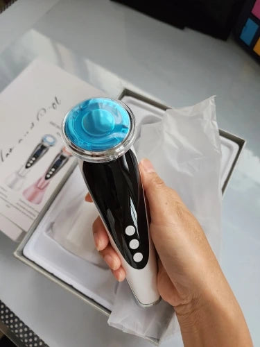 Microcurrent Red Light Photon EMS Face Lifting Massager