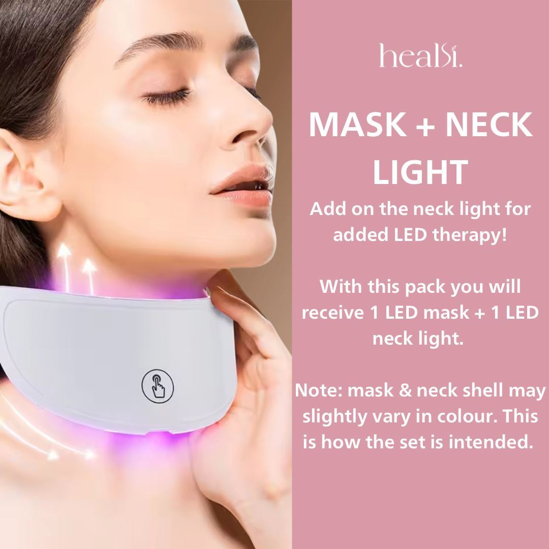 Red Light Therapy 7 Colour LED Face Mask
