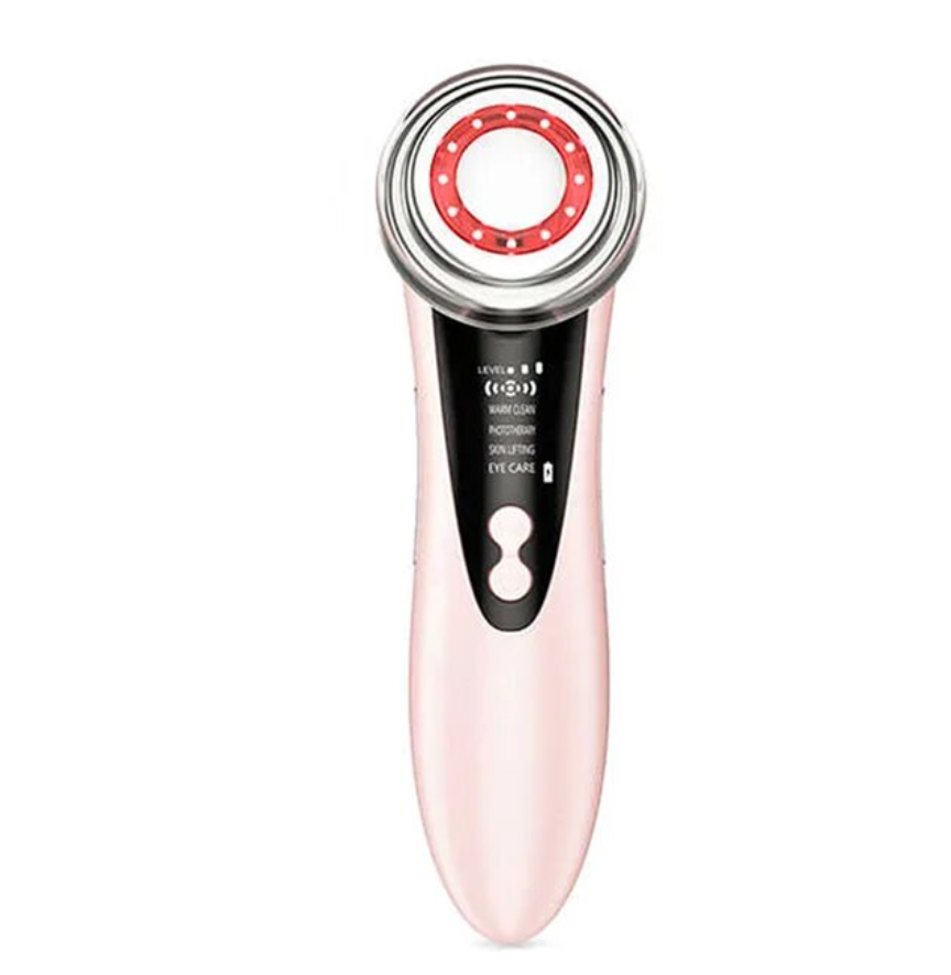Microcurrent Red Light Photon EMS Face Lifting Massager
