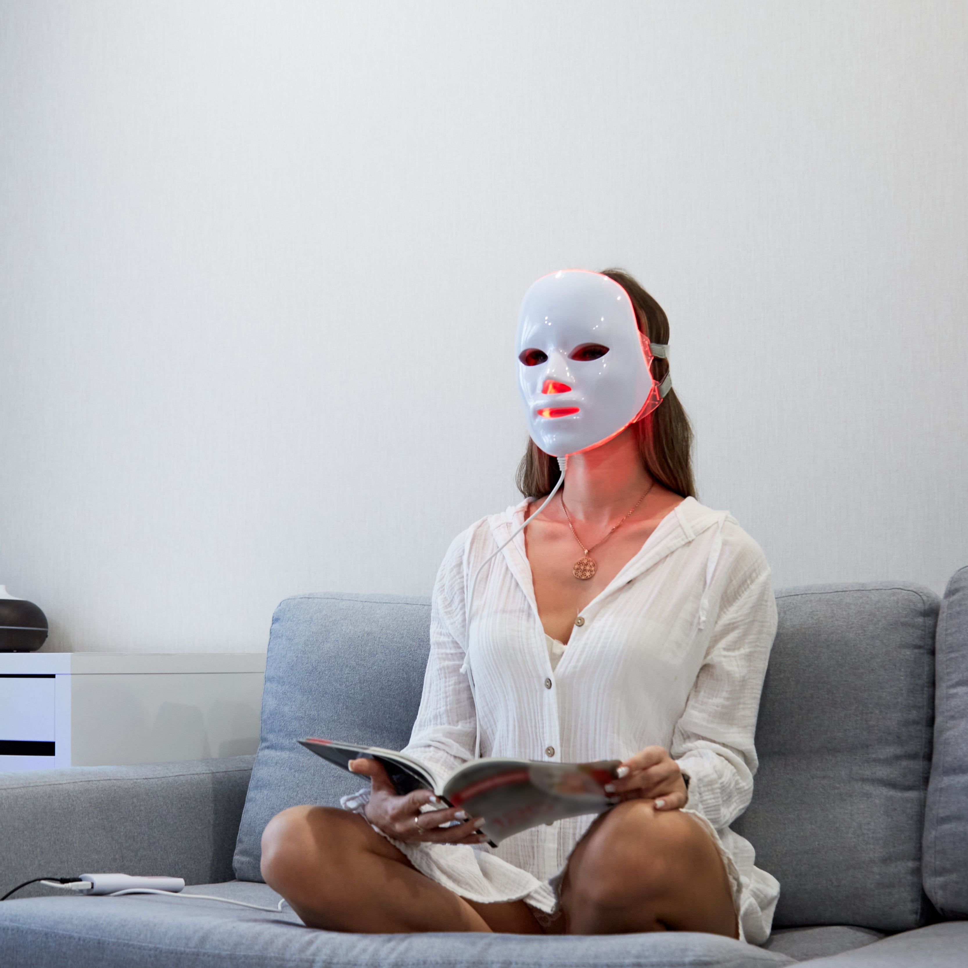 Red Light Therapy 7 Colour LED Face Mask