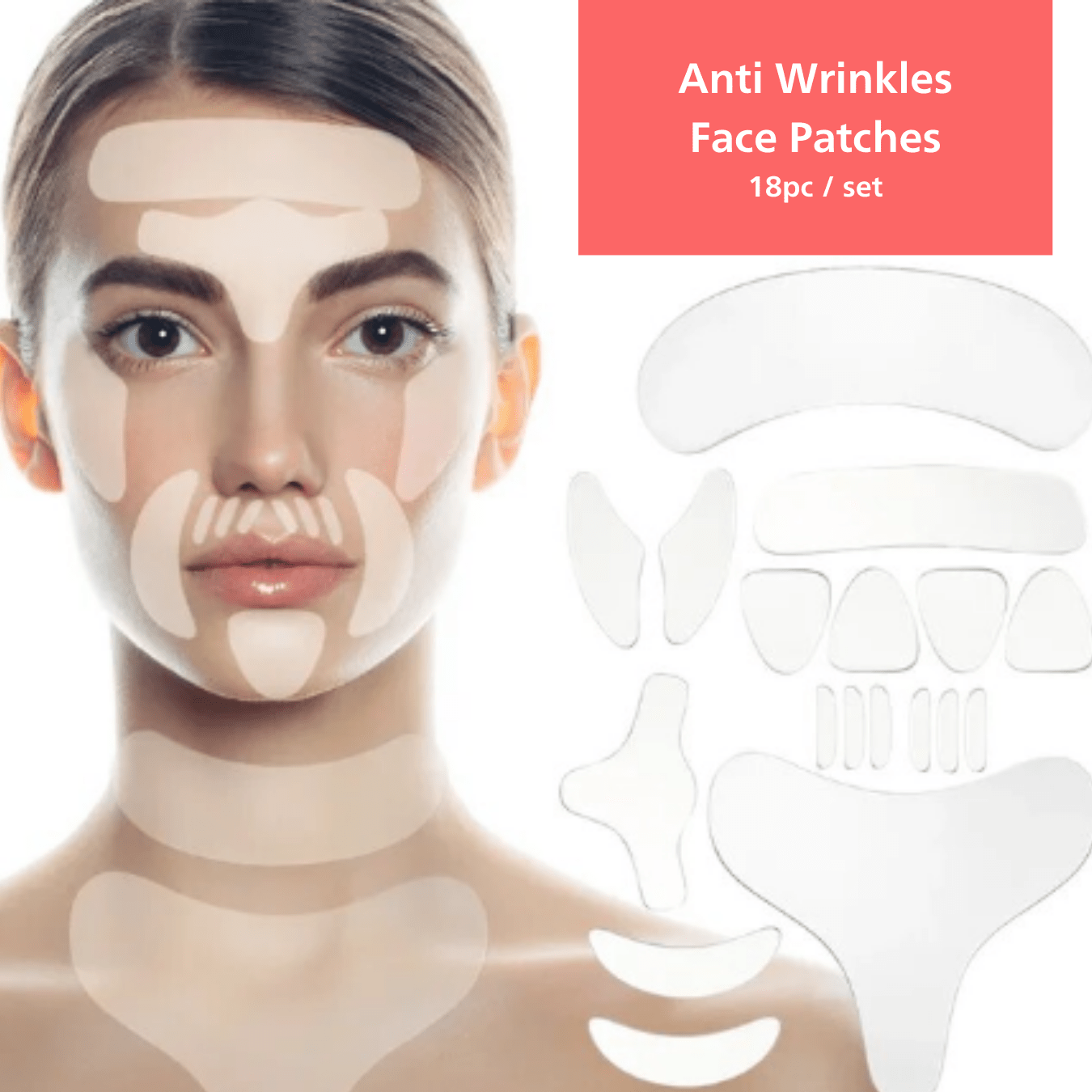 Anti-Wrinkle Silicone Patches